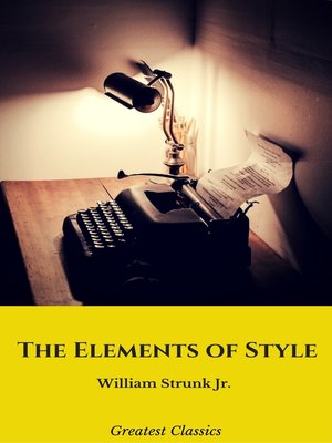 cover image of The Elements of Style